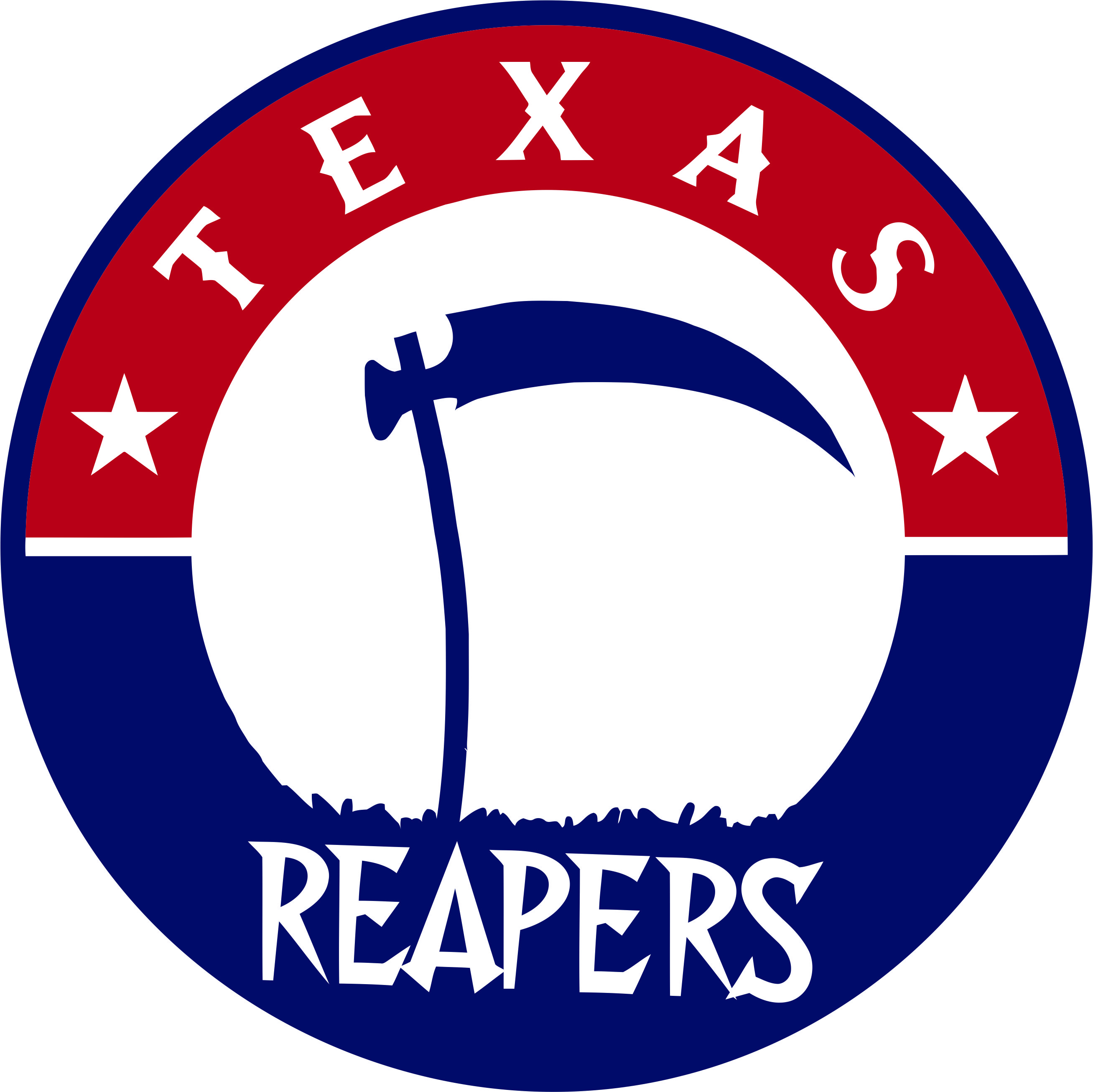 Texas Rangers Reapers Logo iron on transfers